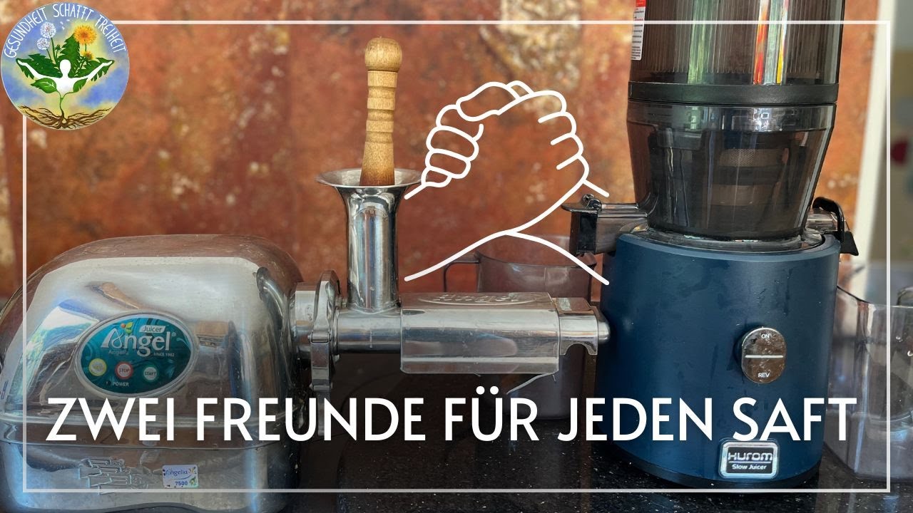 Welcher passt besser zu dir?- Hurom und Angel Juicer im Vergleich