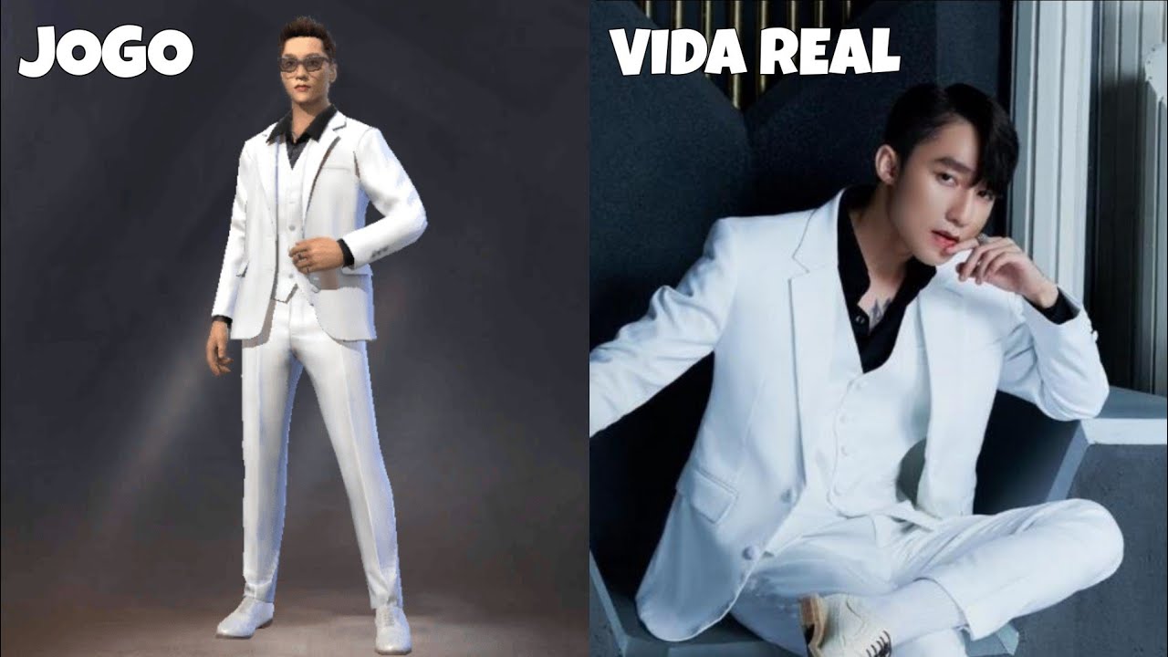 FREE FIRE - PERSONAGENS NA VIDA REAL! all characters in real life 2023