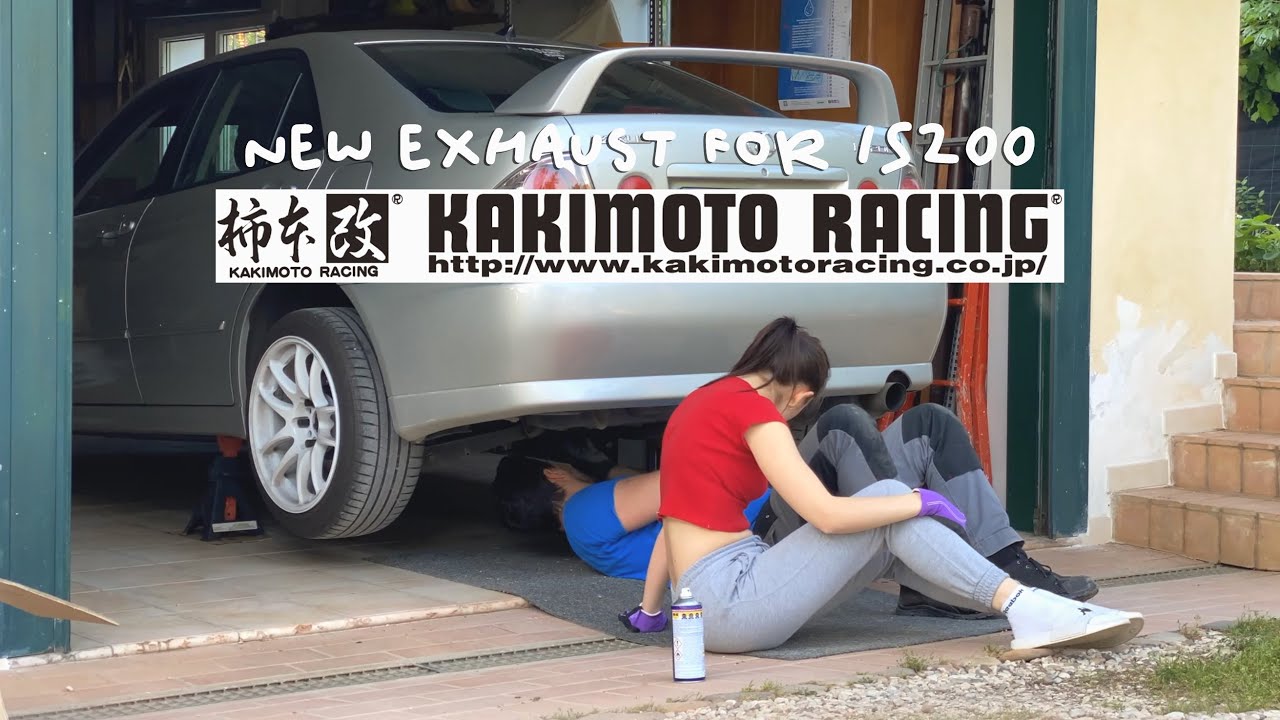 Installing New Kakimoto Muffler + Sound Check | Lexus IS200 ❤️🍙