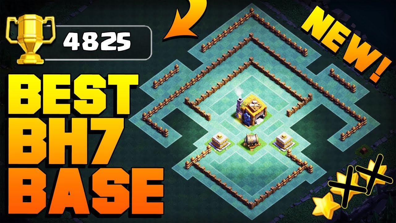 BEST Builder Hall 7 Base w/ PROOF!! | CoC BH7 GIANT CANNON Update Base! | Clash of Clans