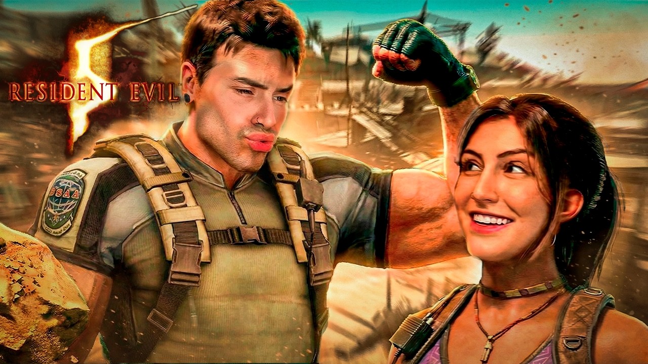 🔴 INÍCIO RESIDENT EVIL 5 PELA PRIMEIRA VEZ | DUBLAGEM SUS