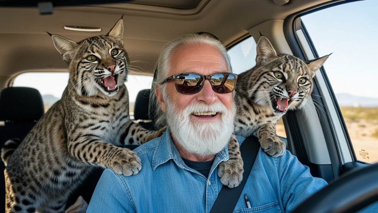 God Sent Me Two Rescue Bobcats Instead of Cats — And They’re Absolute Goofballs!