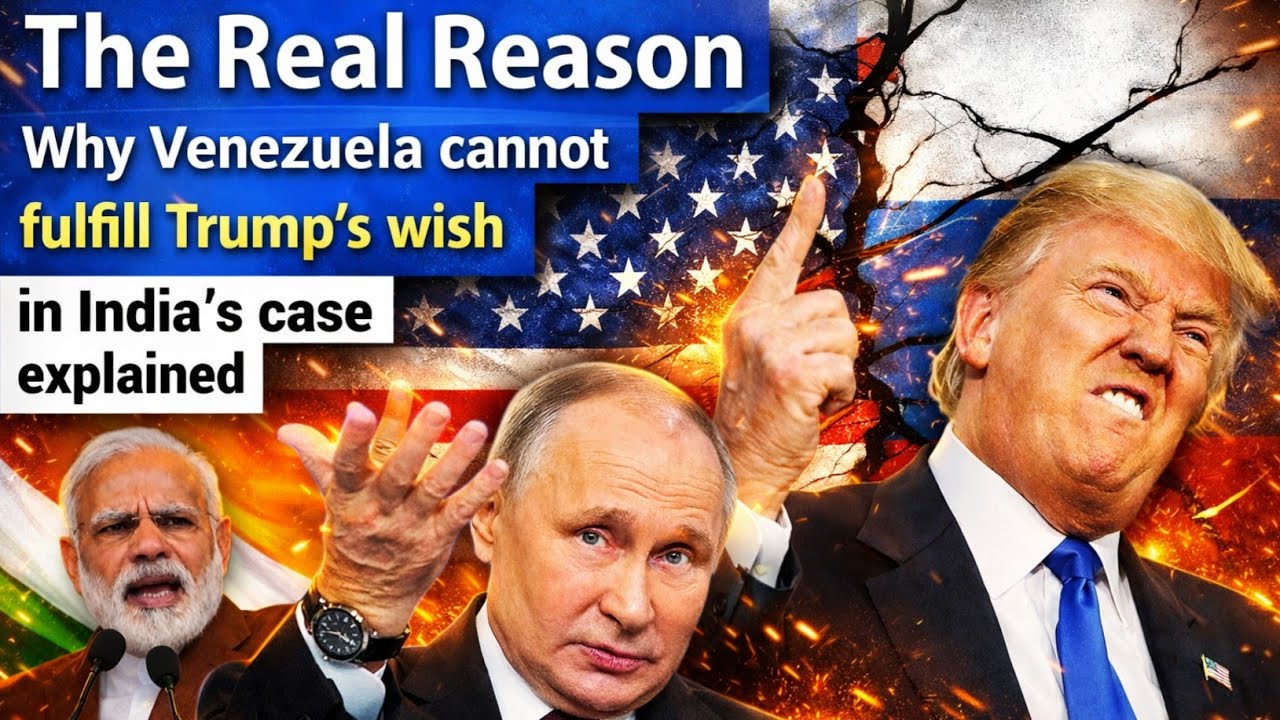 Why Venezuela Cannot Replace RUSSIA in INDIA'S Crude Oil Import Strategy ? || by VISHAL UPADHYAY