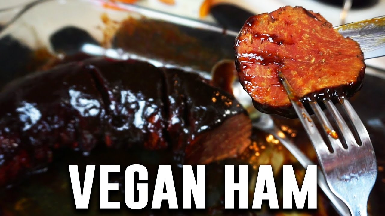 Meatless Ham - High Protein Vegan Recipe