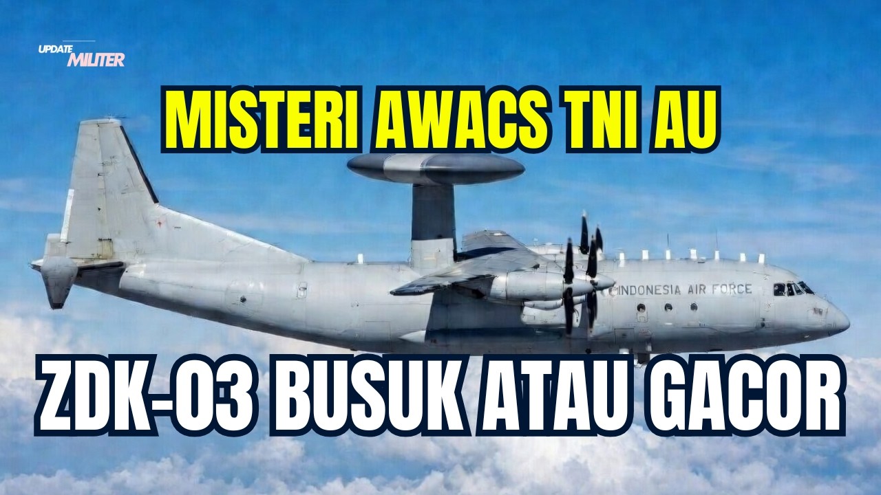 Misteri AWACS TNI AU! Pakistan Mau Jual ZDK 03 — Apakah Ini Mata Langit Indonesia
