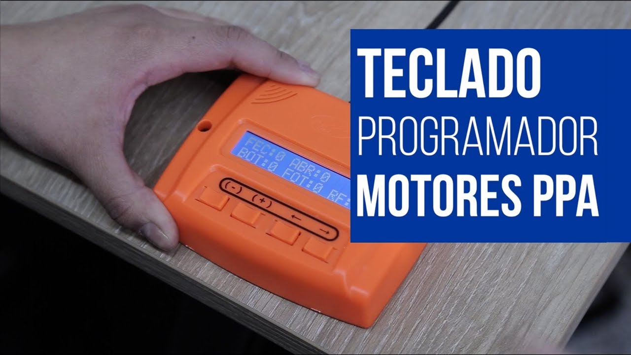 VIDEO TUTORIAL: Configurar control programador de motores PPA (PARTE 2)