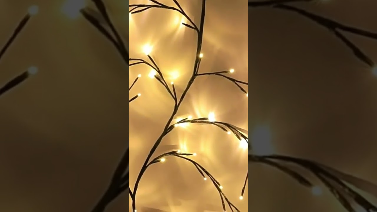1pc 8 Lighting Modes Enchanted Willow Vine Lights For Home Decor, 5.9ft Bendable Branch Lights