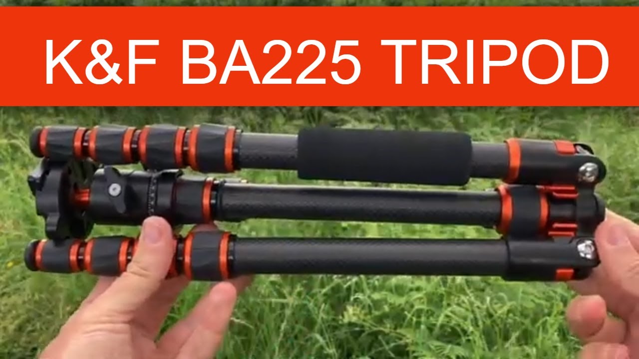 K&F Concept BA225 Carbon Fiber Tripod Review