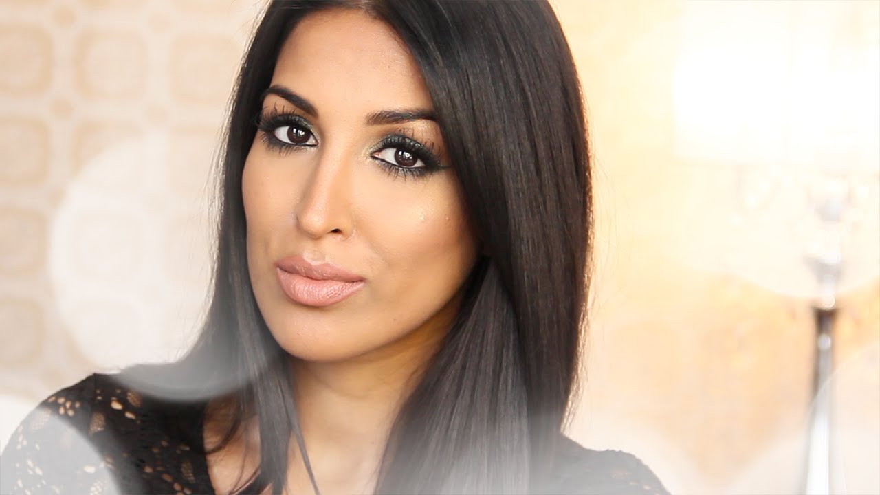 Gold Green Smokey Eye w/ Farah Dhukai  // I love makeup.