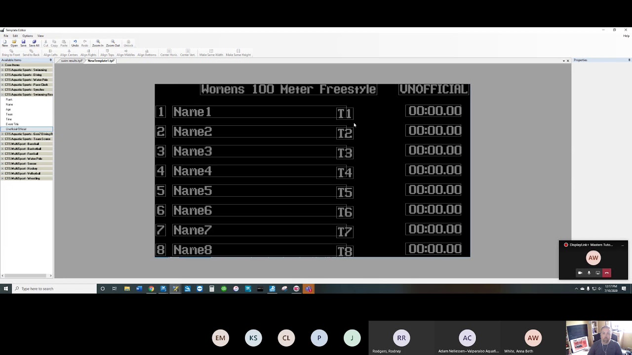 Mastering DisplayLink Plus: Integrating with Hy-Tek Meet Management | Riegle Timing