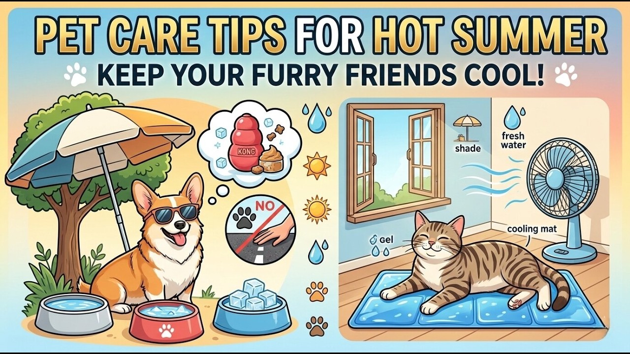 Pet Care Tips for Hot Summer