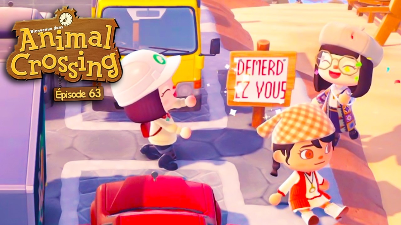 On décore une Rêver’île avec plein de BÉTONS : Animal Crossing : New Horizons #63