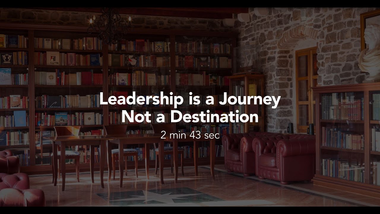 Leadership is a Journey