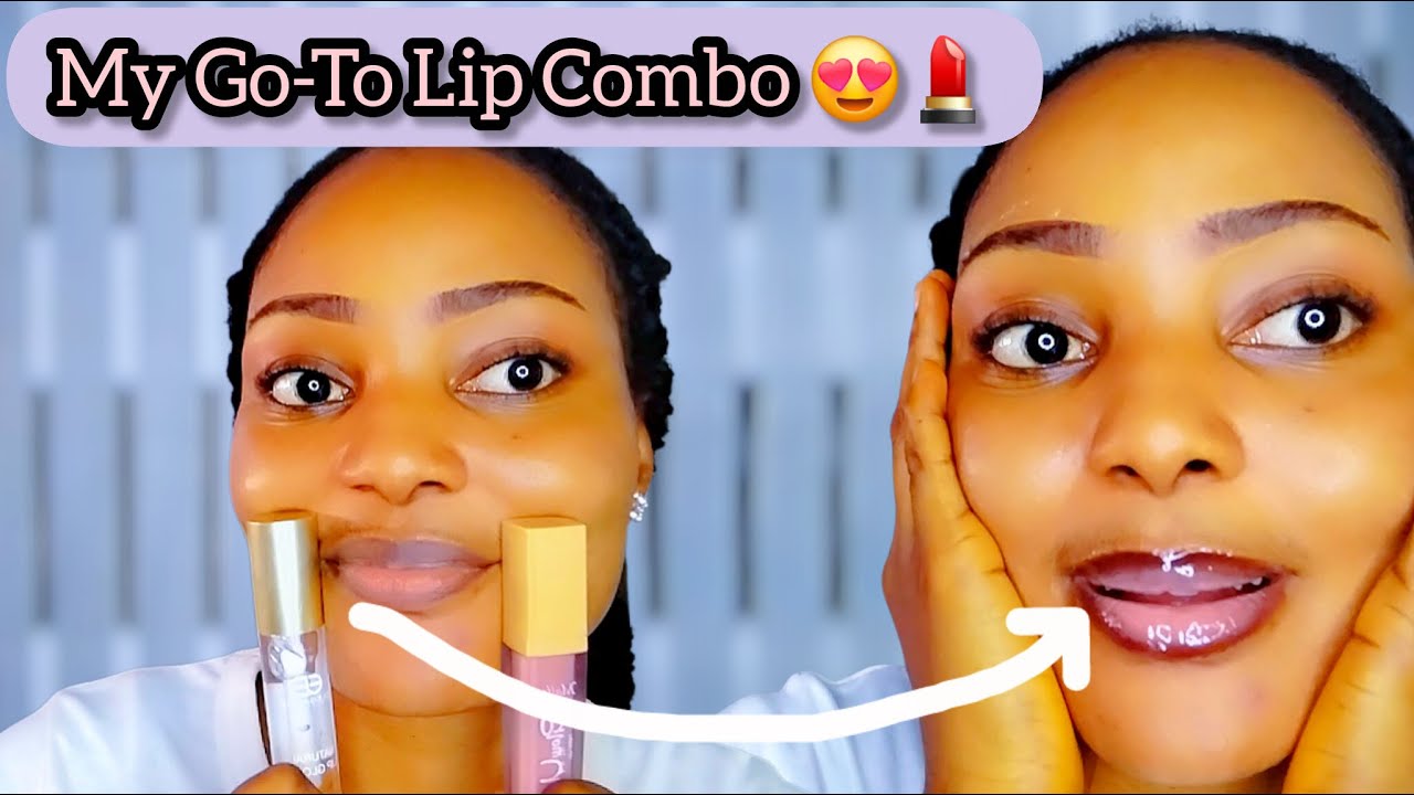 My Go-To Lip Combo | Simple & Glossy Everyday Look 💋