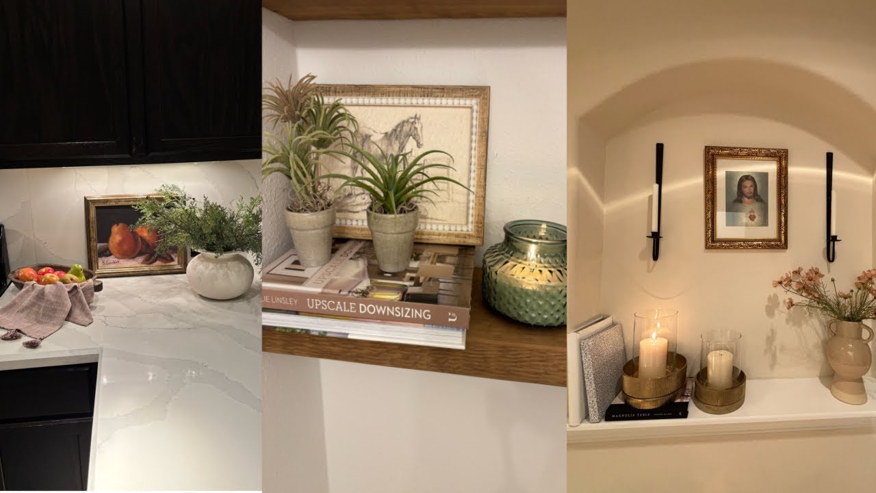 Decoración Invierno para la Entrada de mi hogar, cocina, y comedor #decoration #decoracion