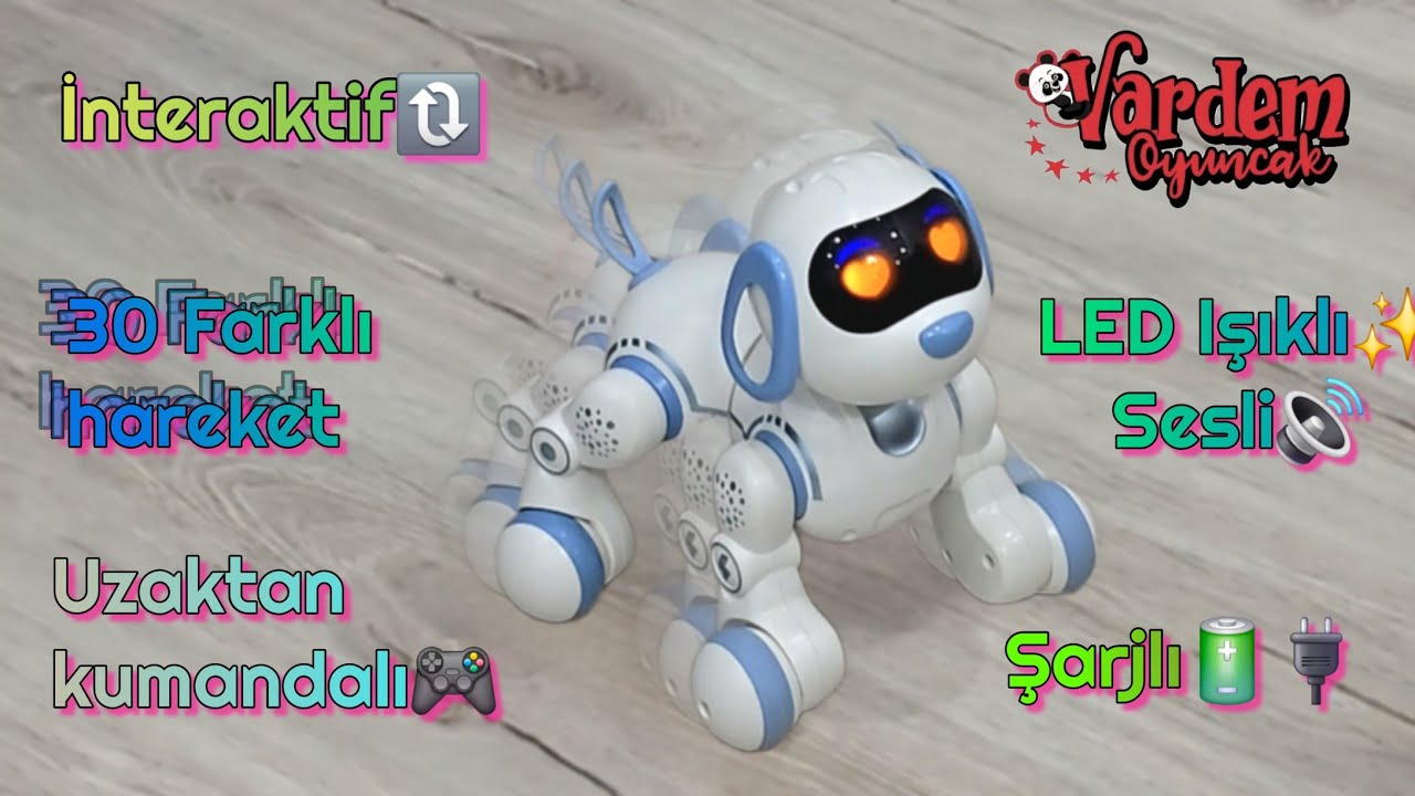 Vardem Uzaktan Kumandalı İnteraktif Şarjlı Akıllı Eğitici Oyuncak K&ouml;pek GAW-6601 İncelemesi G&ouml;zlem