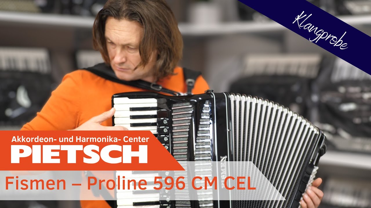 Akkordeon - Fismen Proline 596 CM CEL - Klangprobe