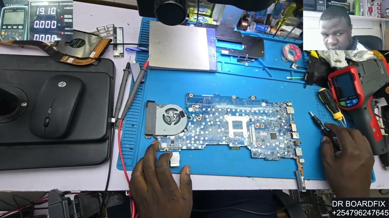 HP 840 G3 Not Turning On With Battery – Diagnostic & Repair Attempt (Part 1)