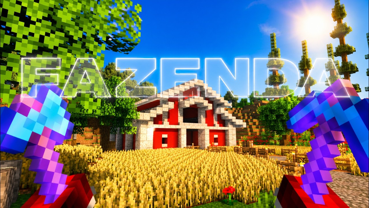 Fiz a fazenda mais bonita de todas no meu mundo eterno - ep2