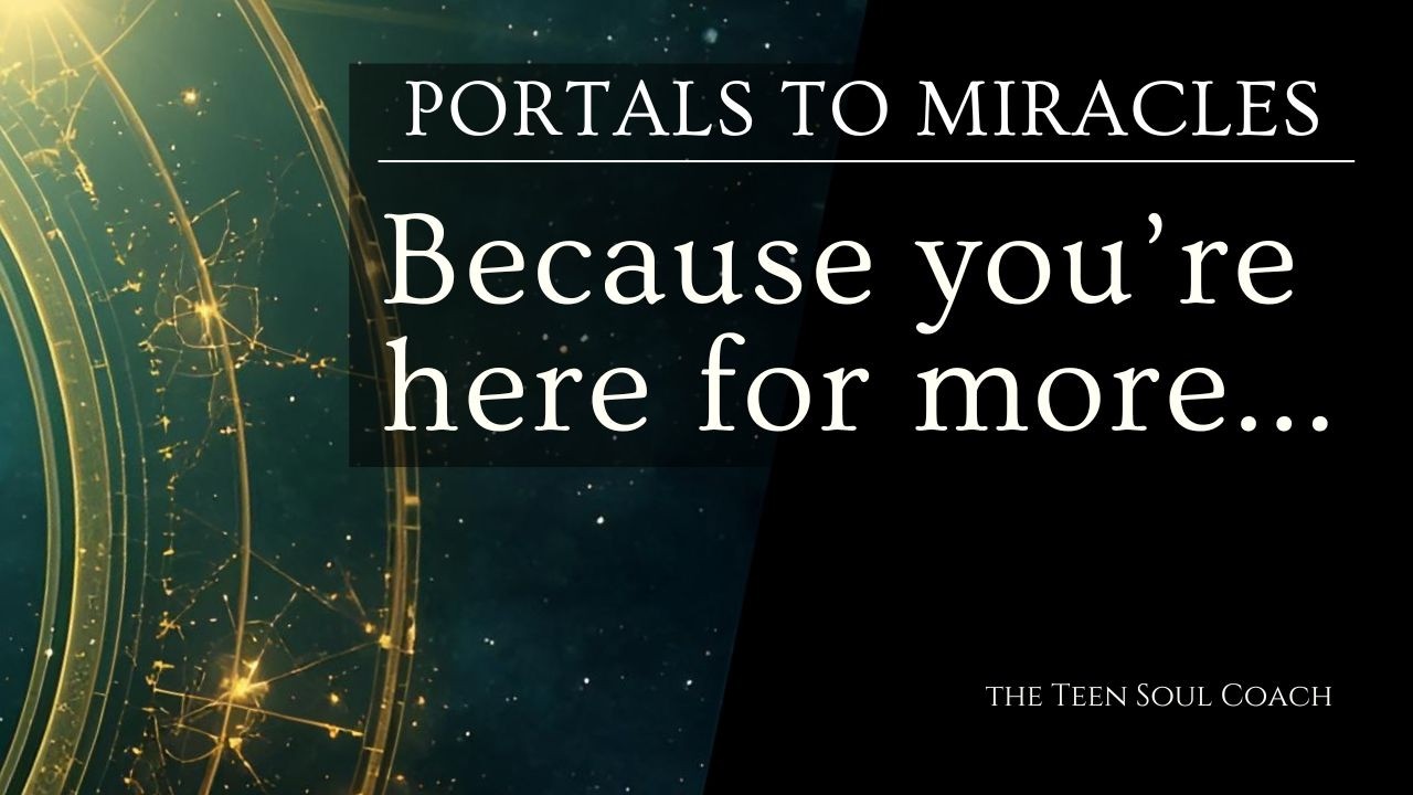 Don’t Waste Your Life - Step into Prosperity & Meaning - Portals to Miracles - Episode 0.0