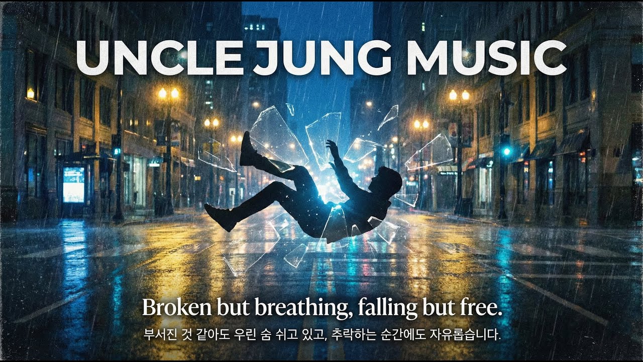 [AI 자작곡] 비 냄새 스며든 차가운 밤거리 (Broken but Free) - Uncle Jung Debut Single