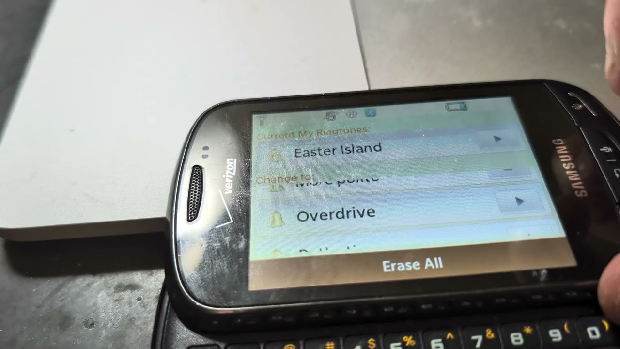 Samsung Brightside ringtones