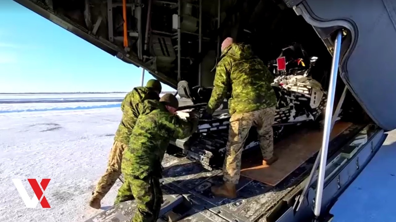 Canada's Armed Forces Brave Fierce Arctic Weather In Defense Readiness Operation | VERTEX