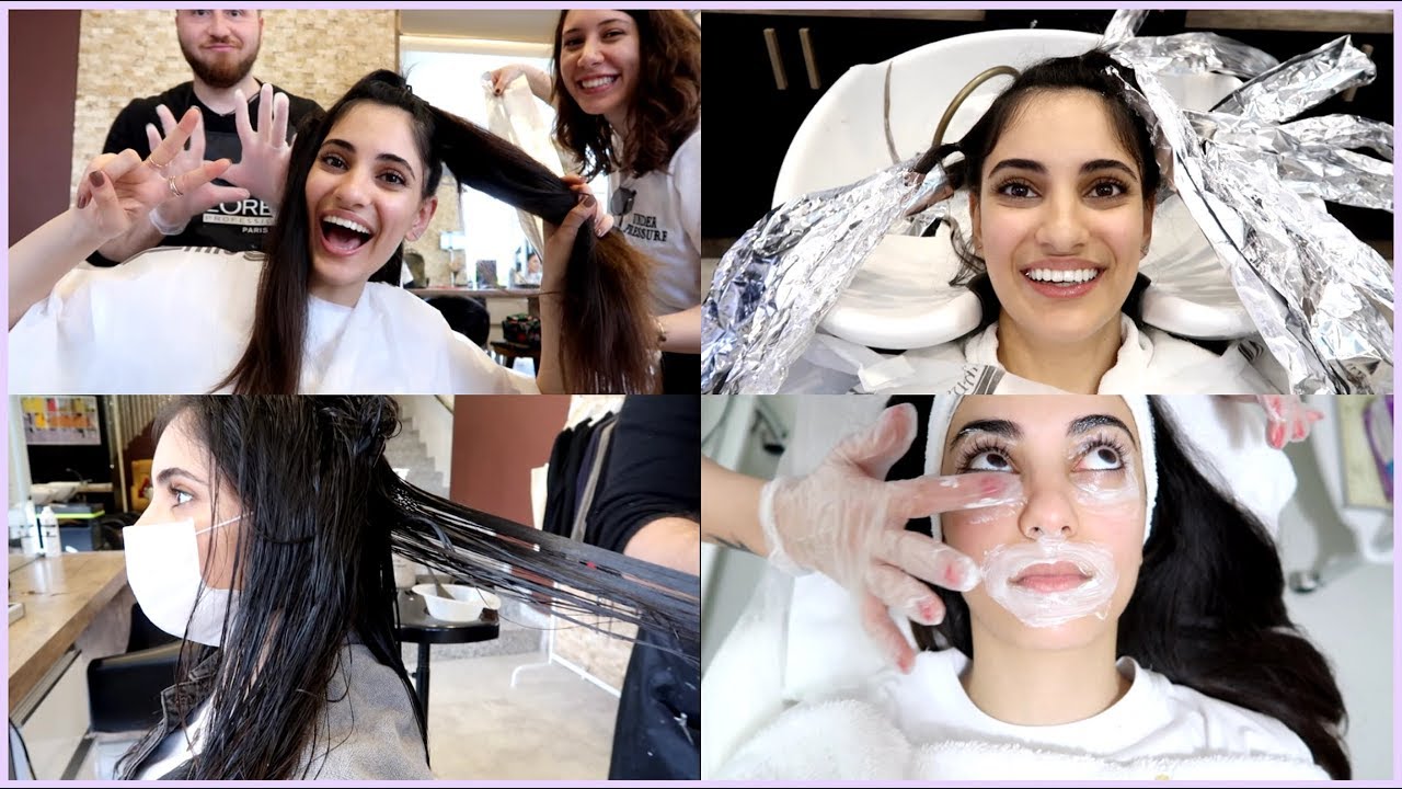 SAÇLARIMA VE CİLDİME YAPTIRDIĞIM İŞLEMLER🧖🏻‍♀️
