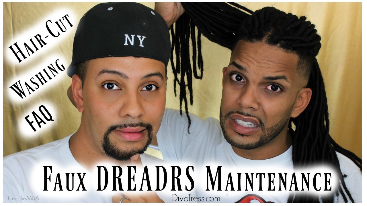 Maintenance for faux locs w/ Divatress