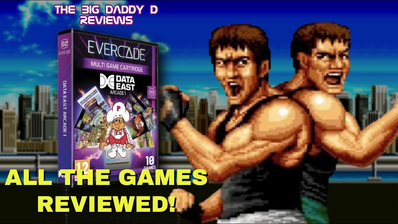 Data East Arcade 1 на Evercade &mdash; обзоры ВСЕХ игр &mdash; Hyper Mega Tech | Обзоры The Big Daddy D