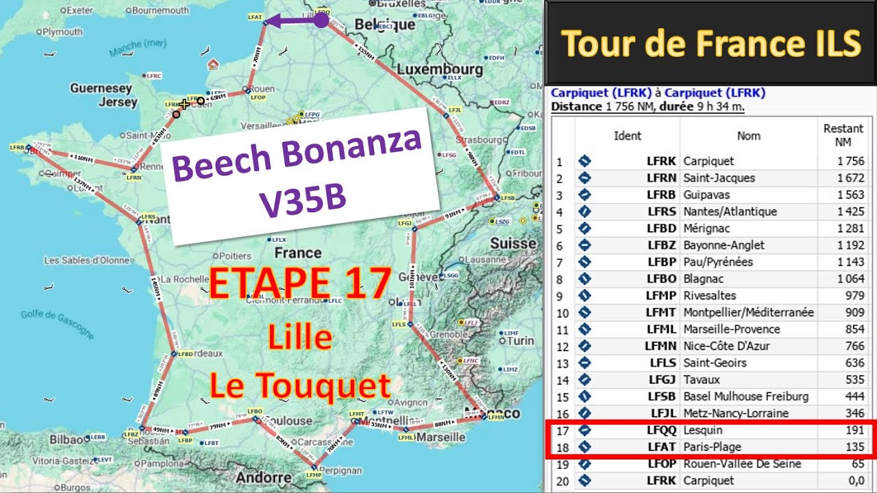 Tour de France ILS Etape 17 Lille / Le Touquet - MSFS 2020
