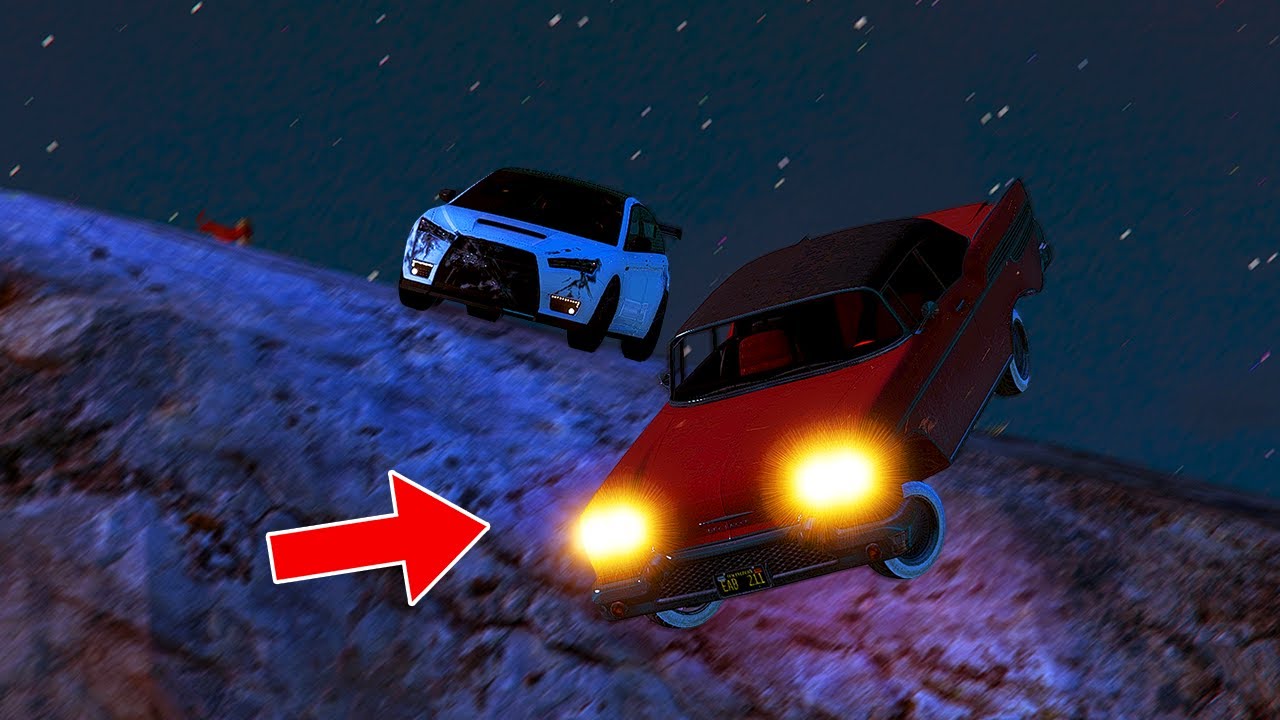 What Happens If We Push The Ghost Car From Mt. Chilliad?