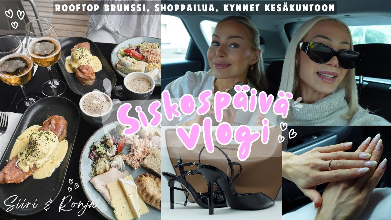 Sisterday / Brunssi ja korkokenkä shoppailua☕️🛍️