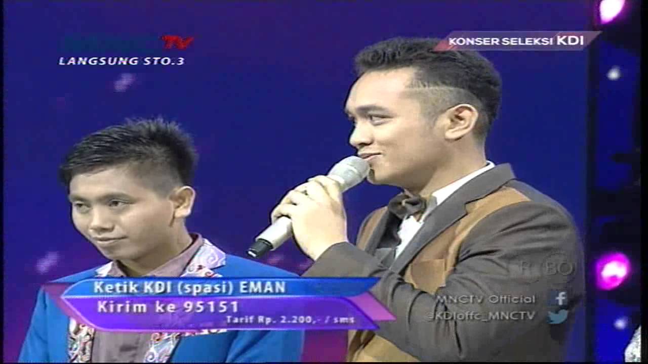 Eman " Syadhu " Lombok - Konser Seleksi KDI 2015 (20/3)