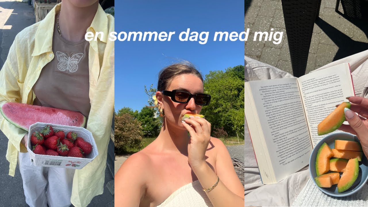 PÅ TUR MED MIN FAR, NORMAL HAUL & LAVER JORDBÆR SNACKS! *VLOG*