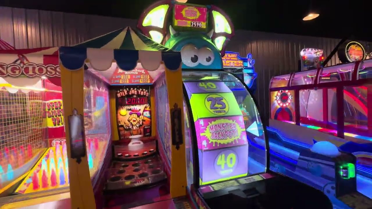 Fourth Dimension Fun Center (Frederick MD), 4K arcade walkthrough & tour, June 2024