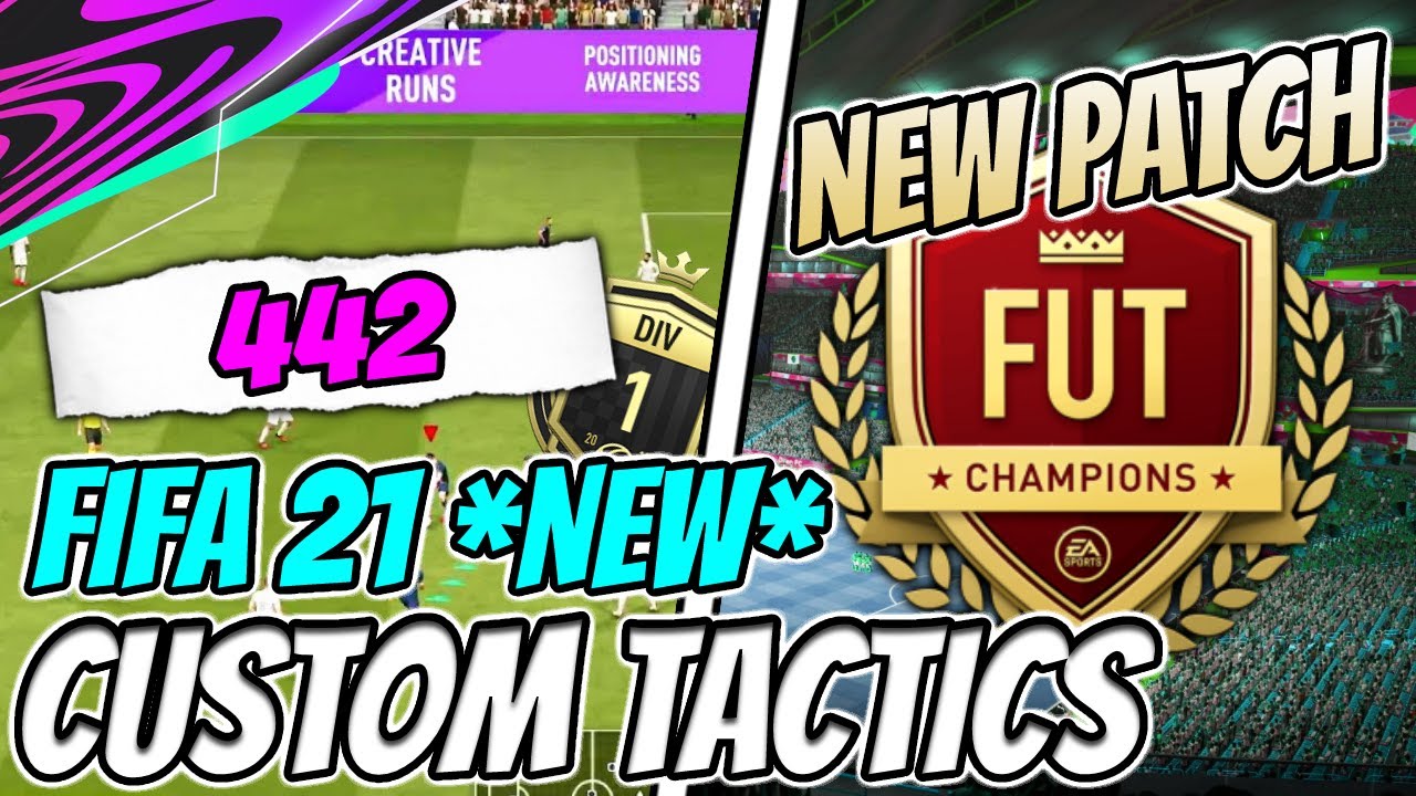 FIFA 21 *NEW META* 442 CUSTOM TACTICS/INSTRUCTIONS POST PATCH | GET MORE WINS IN FUT 21!!