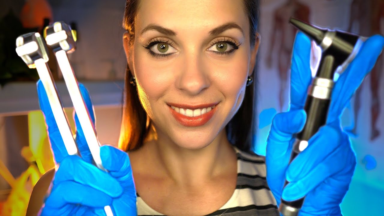 ASMR Ear Wax Removal, Detailed Ear Cleaning, Hearing test, Personal attention