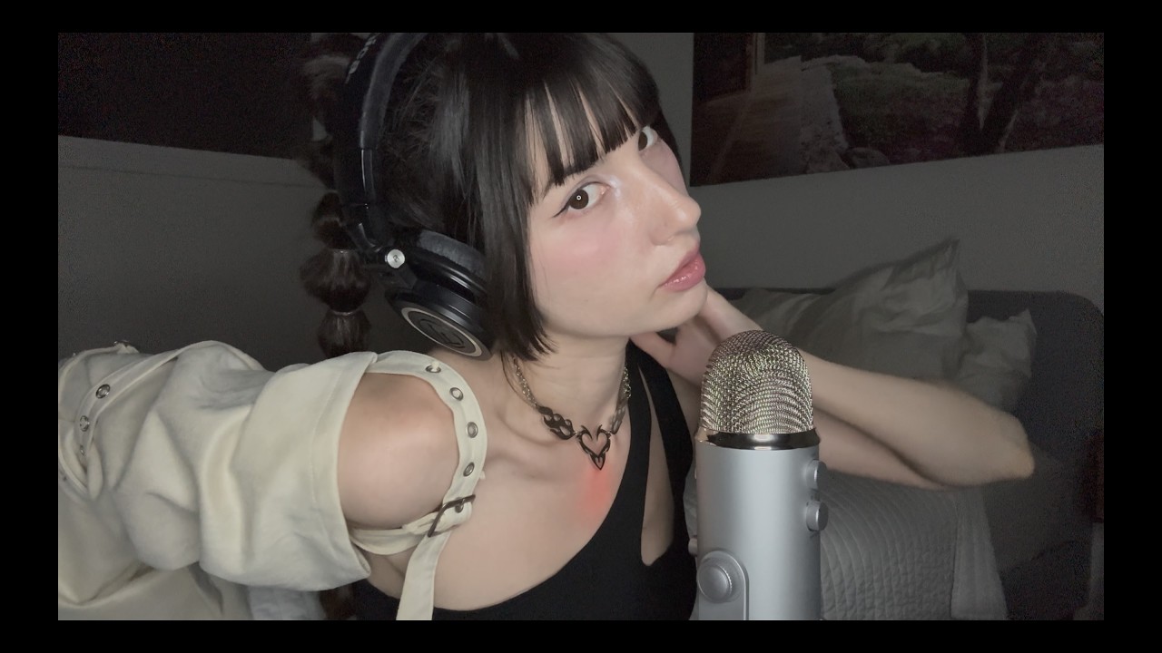 ASMR ᛝ bare mic scratching, lotion + random triggers for sleep