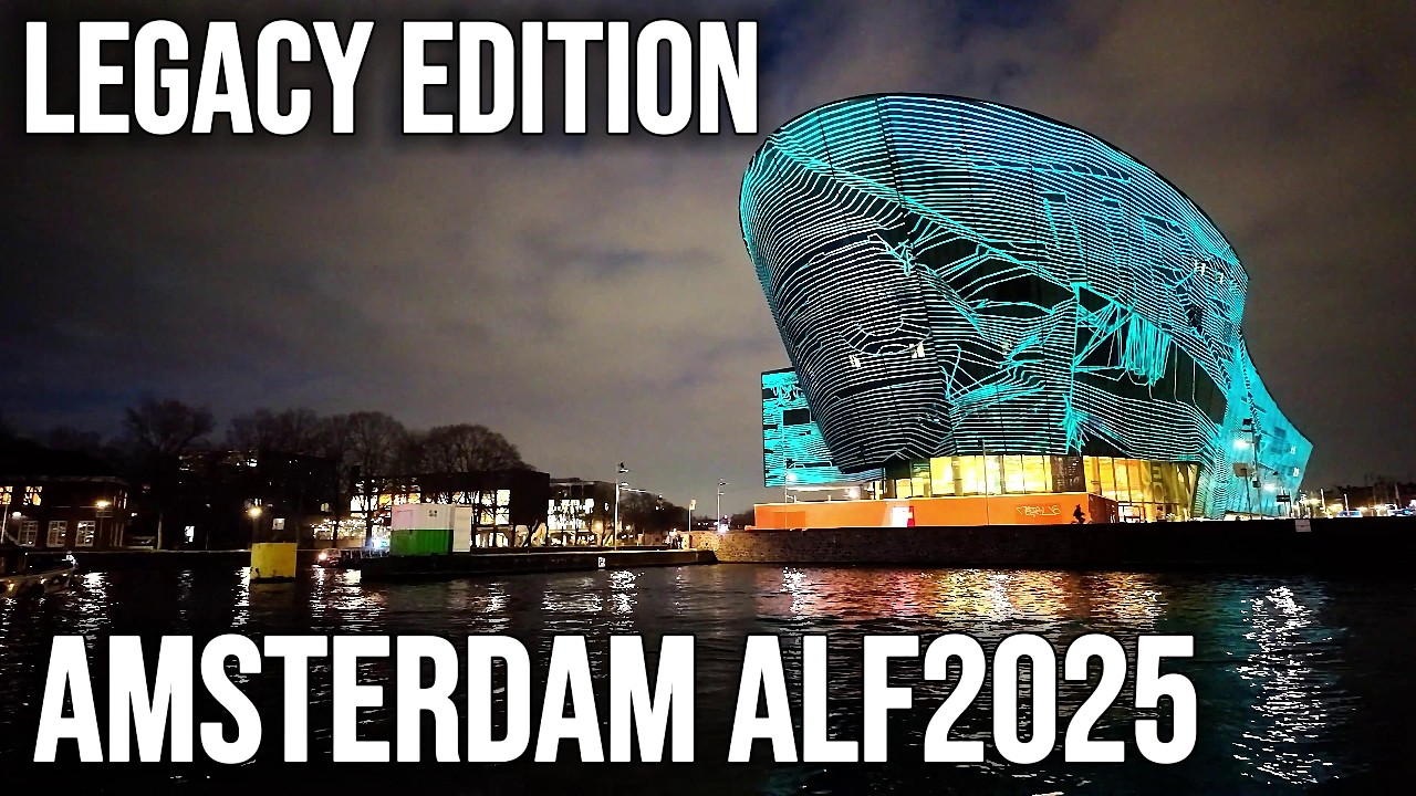 Amsterdam Light Festival 2025/26 – Night Boat Tour in 4K | Light Artworks Revealed