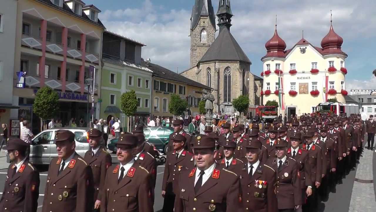 Fest mit TLF Segnung der Feuerwehr Bad Leonfelden im August 2013