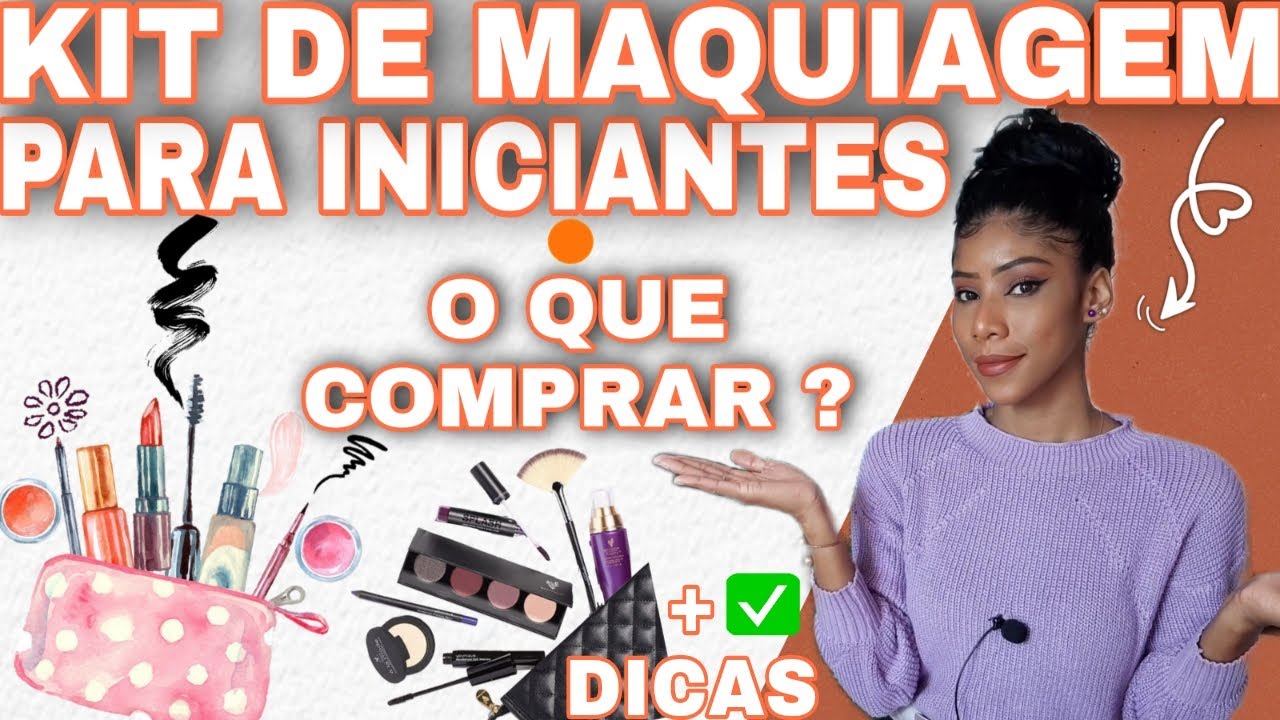 KIT DE MAQUIAGEM BÁSICO E BARATO PARA INICIANTES | Oque comprar?