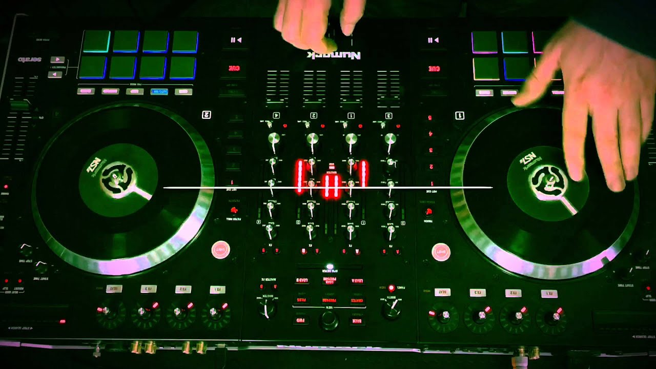 Numark NS7ii Scratch Practice | DJ Garrett Burke