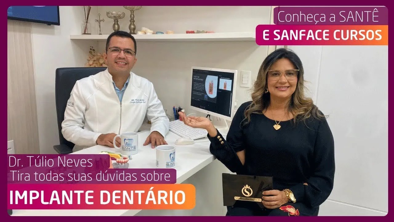 TIRANDO SUAS DÚVIDAS SOBRE IMPLANTE DENTÁRIO COM O DR  TÚLIO NEVES, ESPECIALISTA EM IMPLANTODONTIA!