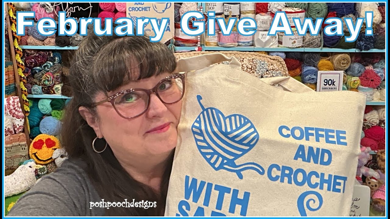 COFFEE AND CROCHET PODCAST -    February 3, 2026 - February Give Away! And Yarnie Fun!