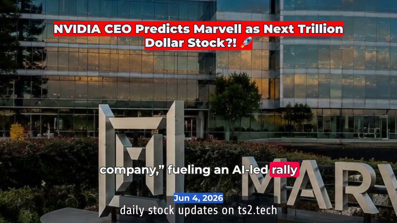 NVIDIA CEO Predicts Marvell as Next Trillion Dollar Stock?! 🚀 #Shorts