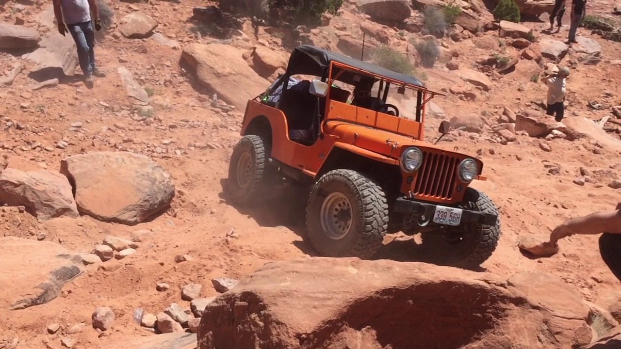 Willys Jeeps On Easter Egg Hill