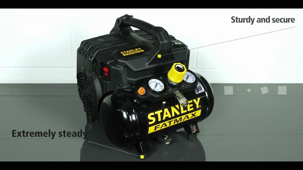 Compresor Silent Stanley Fatmax DST101/8/6