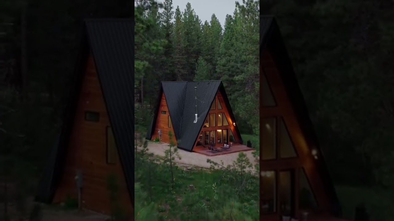 Cozy A-Frame Cabin in the Woods
