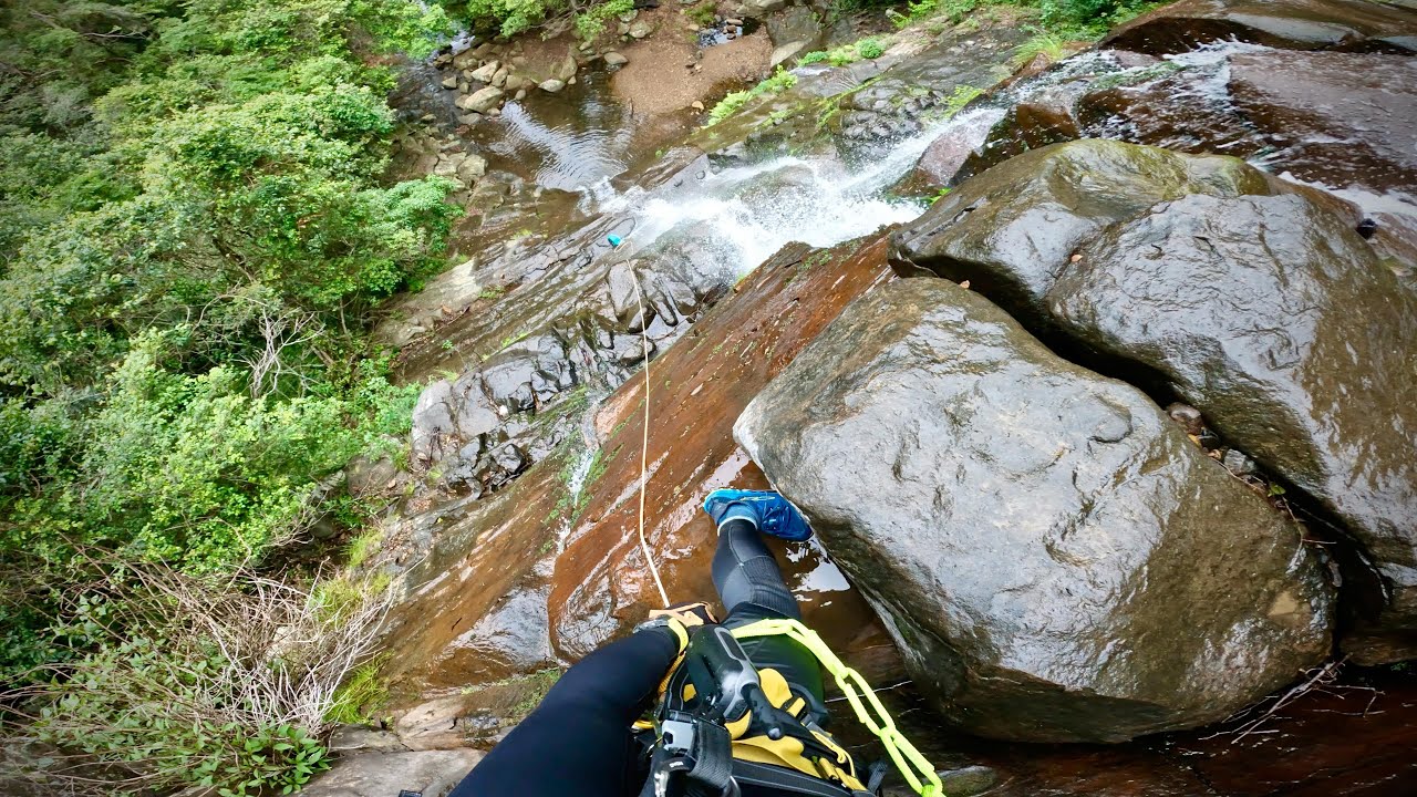Canyoning training day - learning from our mistakes